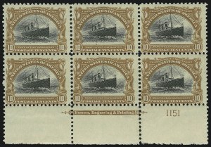 Sale 1014, Lot 1704, 1901 Pan-American Issue (Scott 294-299)