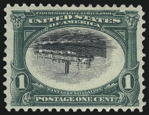 Sale 1014, Lot 1706, 1901 Pan-American Issue Inverts (Scott 294a, 295a, 296a, 296a-S)