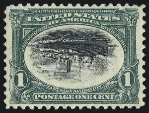 Sale 1014, Lot 1707, 1901 Pan-American Issue Inverts (Scott 294a, 295a, 296a, 296a-S)