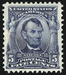 Sale 1014, Lot 1722, 1902-08 Issues (Scott 300-320a)