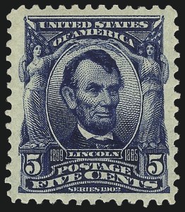Sale 1014, Lot 1723, 1902-08 Issues (Scott 300-320a)