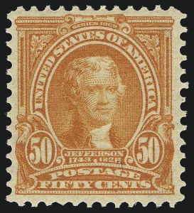 Sale 1014, Lot 1731, 1902-08 Issues (Scott 300-320a)