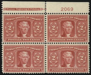 Sale 1014, Lot 1749, 1904 Louisiana Purchase, Jamestown Issues (Scott 323-330)