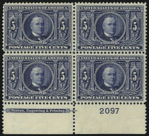 Sale 1014, Lot 1757, 1904 Louisiana Purchase, Jamestown Issues (Scott 323-330)