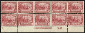 Sale 1014, Lot 1765, 1904 Louisiana Purchase, Jamestown Issues (Scott 323-330)