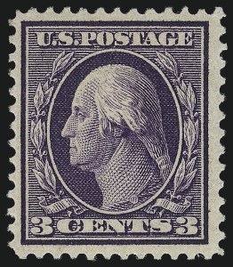 Sale 1014, Lot 1804, 1909 Washington-Franklin Bluish Paper, Incl. 4c and 8c (Scott 357-366)
