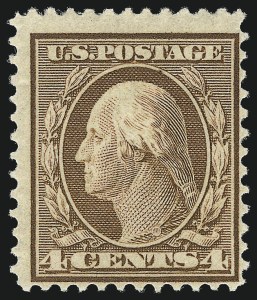 Sale 1014, Lot 1805, 1909 Washington-Franklin Bluish Paper, Incl. 4c and 8c (Scott 357-366)