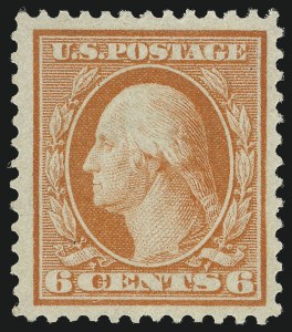 Sale 1014, Lot 1808, 1909 Washington-Franklin Bluish Paper, Incl. 4c and 8c (Scott 357-366)