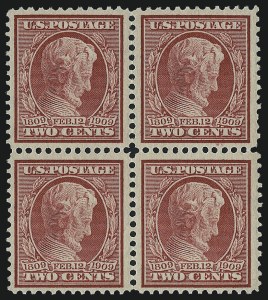 Sale 1014, Lot 1824, 1909 Commemoratives (Scott 368-373)