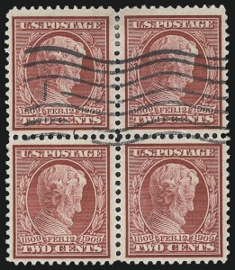 Sale 1014, Lot 1828, 1909 Commemoratives (Scott 368-373)
