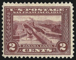 Sale 1014, Lot 1857, 1913 Panama Pacific Issue (Scott 397-404)