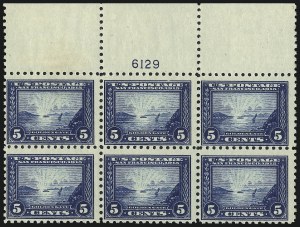 Sale 1014, Lot 1881, 1913 Panama Pacific Issue (Scott 397-404)