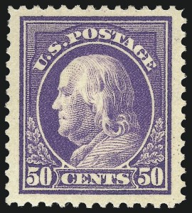 Sale 1014, Lot 1899, 1912-15 Washington-Franklin Issues (Scott 406-440)