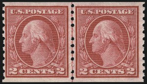 Sale 1014, Lot 1937, 1914-15 Washington-Franklin Issues (Scott 443-461)