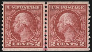 Sale 1014, Lot 1938, 1914-15 Washington-Franklin Issues (Scott 443-461)