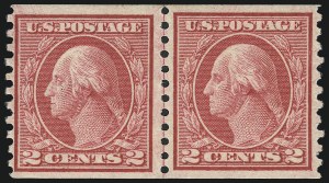 Sale 1014, Lot 1939, 1914-15 Washington-Franklin Issues (Scott 443-461)
