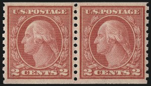 Sale 1014, Lot 1942, 1914-15 Washington-Franklin Issues (Scott 443-461)