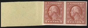 Sale 1014, Lot 1950, 1914-15 Washington-Franklin Issues (Scott 443-461)