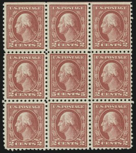 Sale 1014, Lot 1963, 1916-17 Washington-Franklin Issues (Scott 463-496)