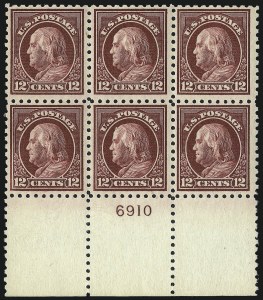 Sale 1014, Lot 1969, 1916-17 Washington-Franklin Issues (Scott 463-496)