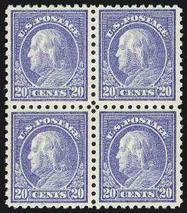 Sale 1014, Lot 1972, 1916-17 Washington-Franklin Issues (Scott 463-496)