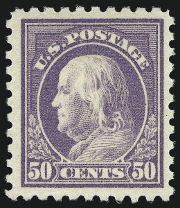 Sale 1014, Lot 1975, 1916-17 Washington-Franklin Issues (Scott 463-496)