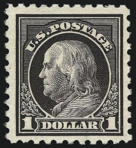 Sale 1014, Lot 1979, 1916-17 Washington-Franklin Issues (Scott 463-496)