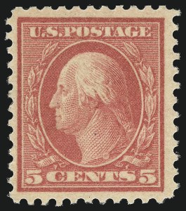 Sale 1014, Lot 1996, 1917-19 Washington-Franklin Issues (Scott 498f-524)