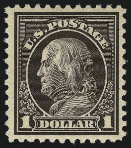 Sale 1014, Lot 2013, 1917-19 Washington-Franklin Issues (Scott 498f-524)