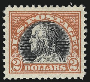 Sale 1014, Lot 2021, 1917-19 Washington-Franklin Issues (Scott 498f-524)