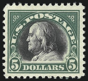 Sale 1014, Lot 2025, 1917-19 Washington-Franklin Issues (Scott 498f-524)