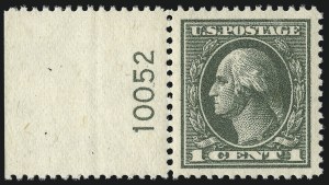 Sale 1014, Lot 2034, 1918-22 Washington-Franklin Issues, Pilgrim Issue (Scott 529-550)