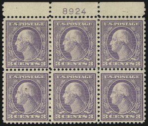 Sale 1014, Lot 2041, 1918-22 Washington-Franklin Issues, Pilgrim Issue (Scott 529-550)