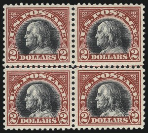 Sale 1014, Lot 2050, 1918-22 Washington-Franklin Issues, Pilgrim Issue (Scott 529-550)
