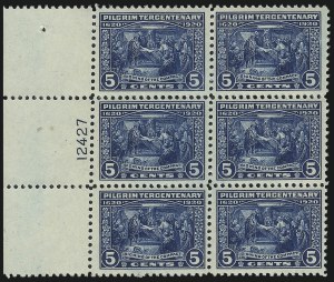 Sale 1014, Lot 2052, 1918-22 Washington-Franklin Issues, Pilgrim Issue (Scott 529-550)