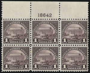 Sale 1014, Lot 2061, 1922 Issue (Scott 558-573)