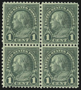 Sale 1014, Lot 2075, 1923-26 Issues (Scott 578-630)