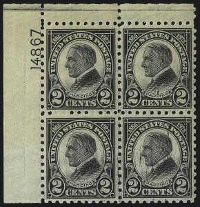 Sale 1014, Lot 2085, 1923-26 Issues (Scott 578-630)