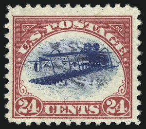 Sale 1014, Lot 2149, Inverted Jenny Position 31 (Scott C3a)