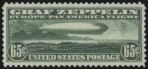 Sale 1014, Lot 2178, Air Post, Graf Zeppelin Issue (Scott C13-C15)
