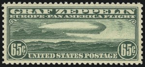 Sale 1014, Lot 2179, Air Post, Graf Zeppelin Issue (Scott C13-C15)