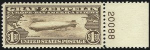 Sale 1014, Lot 2184, Air Post, Graf Zeppelin Issue (Scott C13-C15)