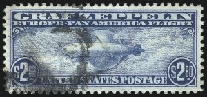 Sale 1014, Lot 2201, Air Post, Graf Zeppelin Issue (Scott C13-C15)