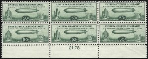 Sale 1014, Lot 2205, Air Post (Scott C18-C23a)