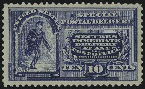 Sale 1014, Lot 2212, Special Delivery, Registration (Scott E1-E21, F1)
