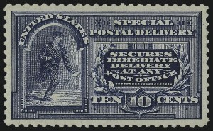 Sale 1014, Lot 2216, Special Delivery, Registration (Scott E1-E21, F1)