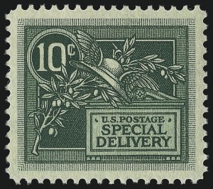 Sale 1014, Lot 2225, Special Delivery, Registration (Scott E1-E21, F1)