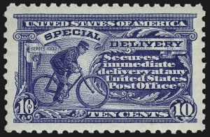 Sale 1014, Lot 2231, Special Delivery, Registration (Scott E1-E21, F1)
