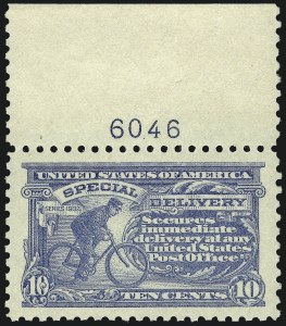 Sale 1014, Lot 2235, Special Delivery, Registration (Scott E1-E21, F1)