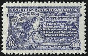 Sale 1014, Lot 2240, Special Delivery, Registration (Scott E1-E21, F1)